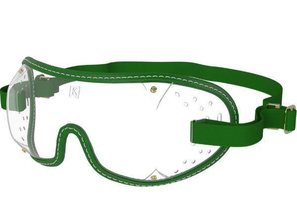 Picture of Triple Slot Clear Goggles - Green