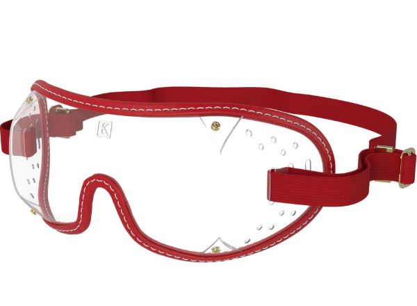 Picture of Triple Slot Clear Goggles - Red
