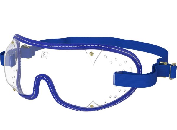 Picture of Triple Slot Clear Goggles - Blue