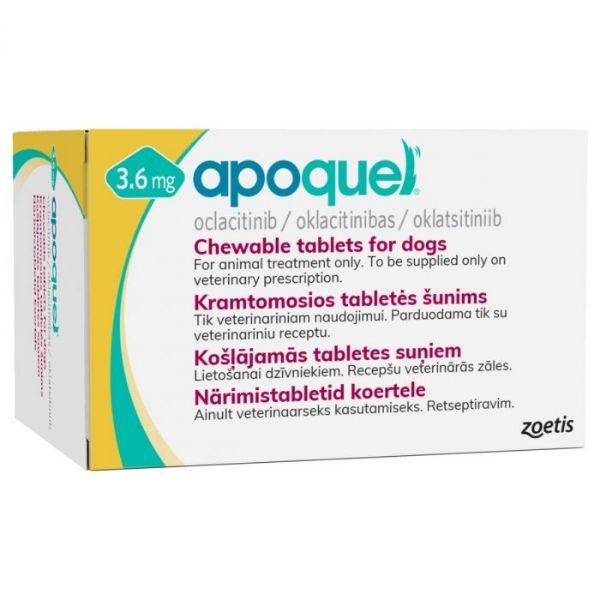 Picture of Apoquel Chewable Tablets - 3.6mgs