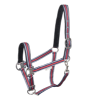 Picture of Shine Halter - Cob  - Red/Silver