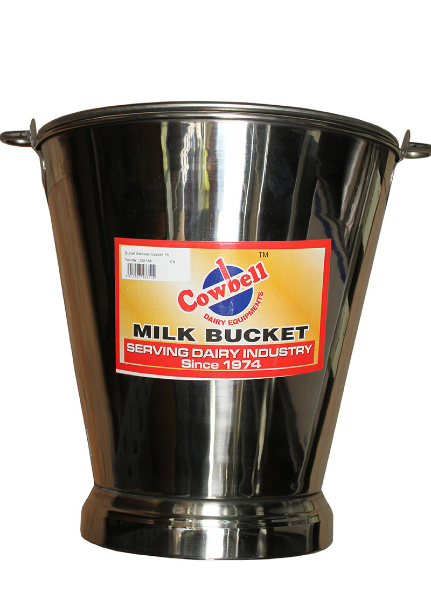 Picture of Shoof Stainless Steel Cowbell Milk Billy -  10Lt