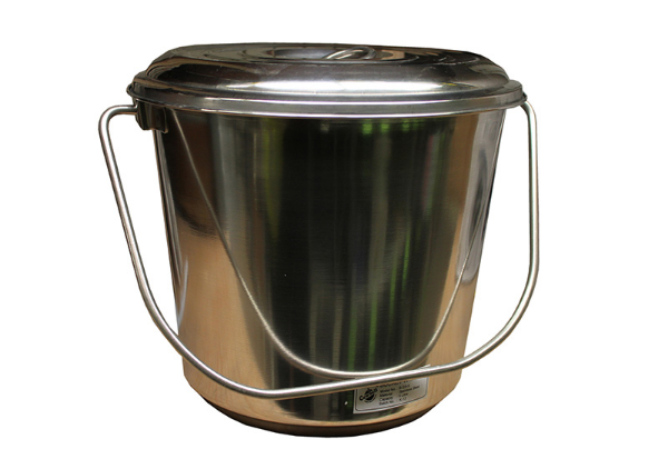 Picture of Shoof Milk Billy Stainless Cowbell with  Lid - 3.5Lt