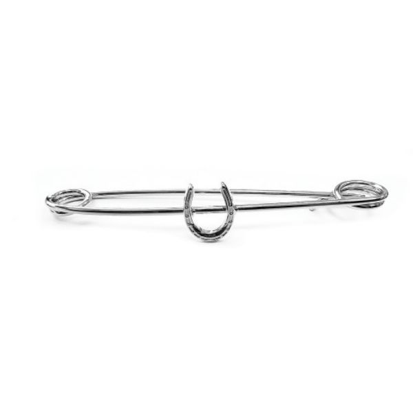 Picture of Traditional Horseshoe Stock Pin - Silver