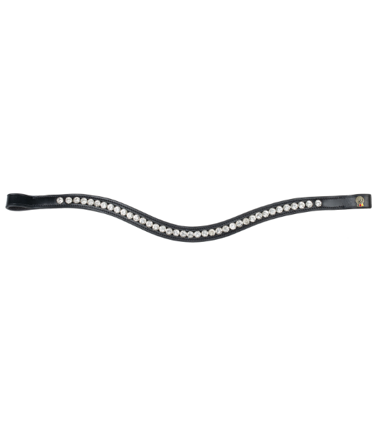 Picture of X-Line Browband Classic - Black - Cob 
