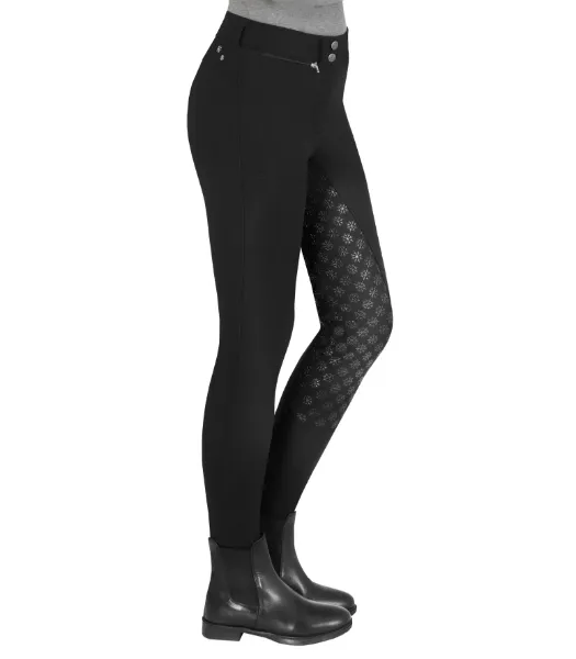 Picture of Alice Ladies Thermal Breeches - Black - Size 38