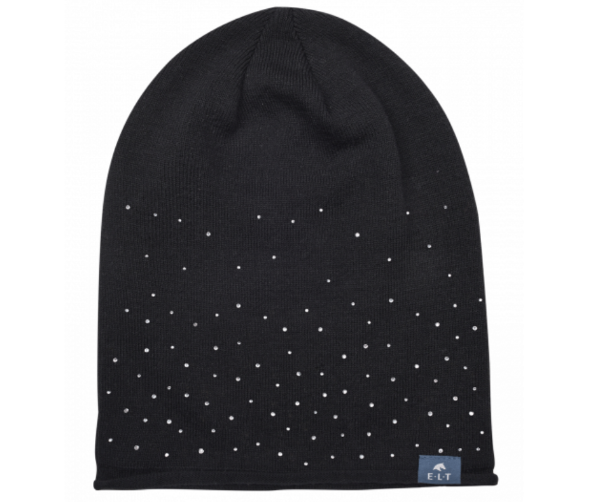 Picture of Carrie Beanie - Black/silver rhinestones