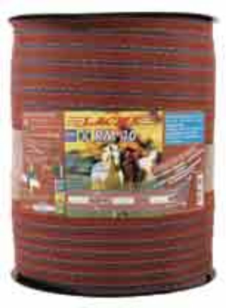 Picture of Fenceman Brown Reinforced Tape - 20mm x 200m 